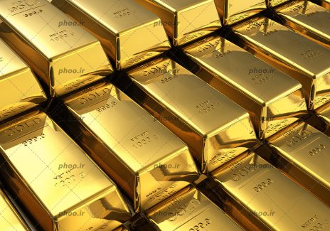 عکس با کیفیت شمش های یک کیلویی چیده شده بر روی یکدیگر