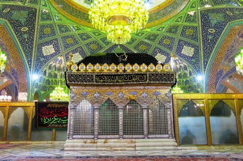 عکس با کیفیت ضریح حضرت رقیه (س) حرم بسیار زیبا و با شکوه حضرت رقیه (س)