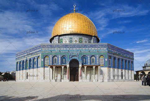 عکس شهر بیت المقدس فلسطین و مسجدالاقصی اولین قبله ی مسلمین