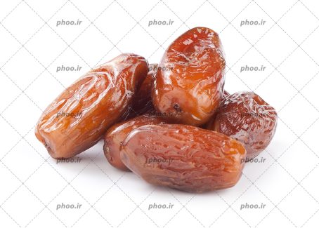 عکس چند خرمای قهوه ای