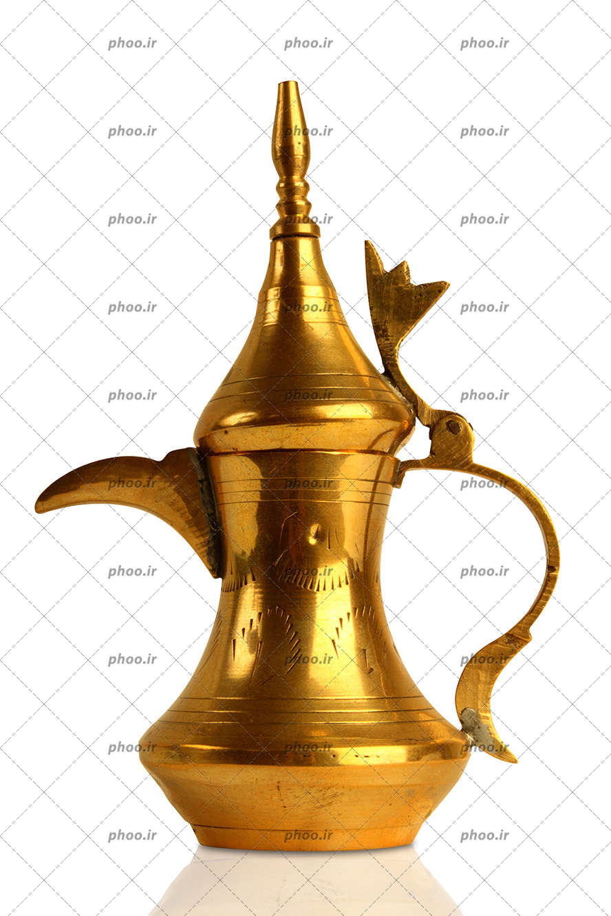 عکس یک گلاب پاش طلایی