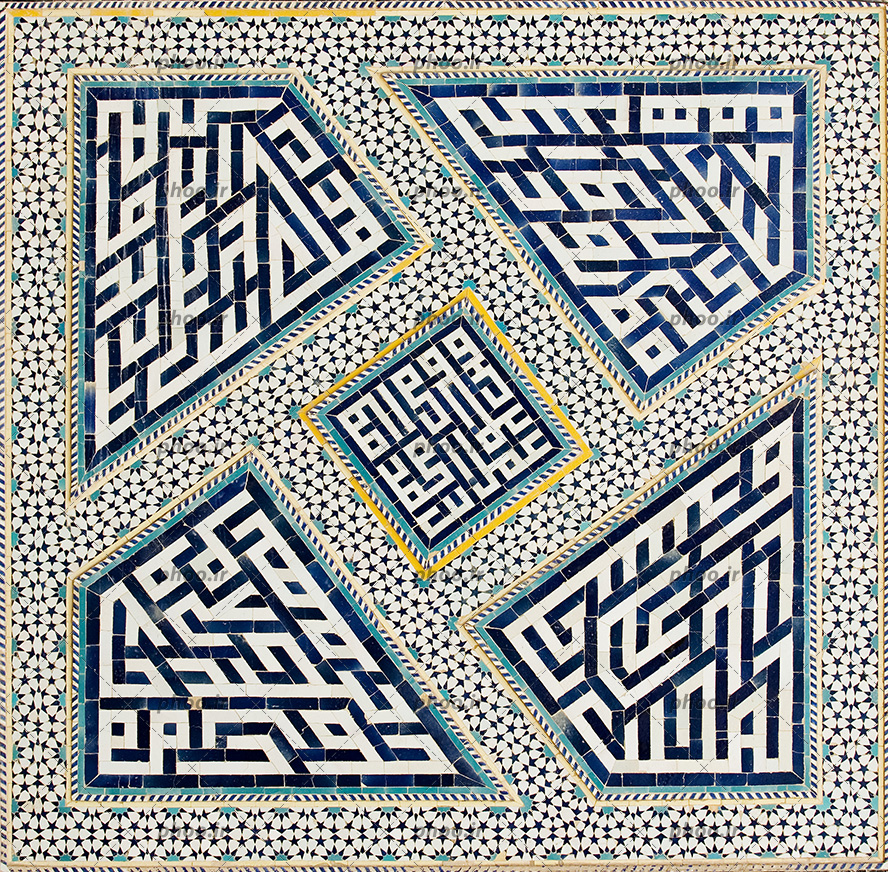 طرح اسلیمی سنتی مسجد و زیارتگاه ها