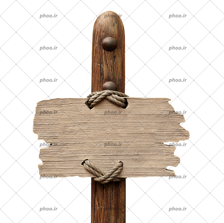 تابلو کوچک چوبی با میله چوبی کافی شاپ