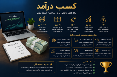 کسب درآمد