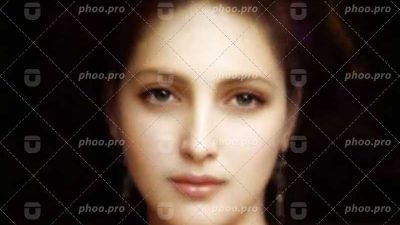 پرتره بانوی زیبا