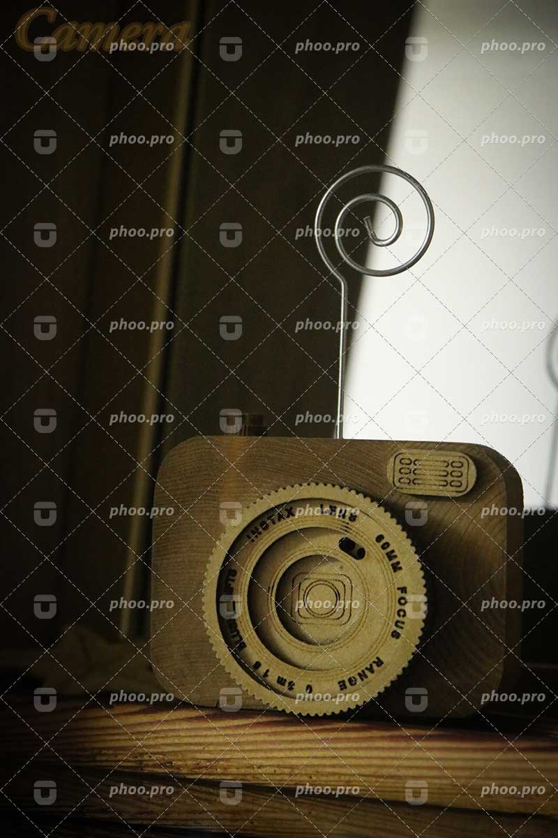 دوربین،ماکت چوبی،عکاسی مینیمال