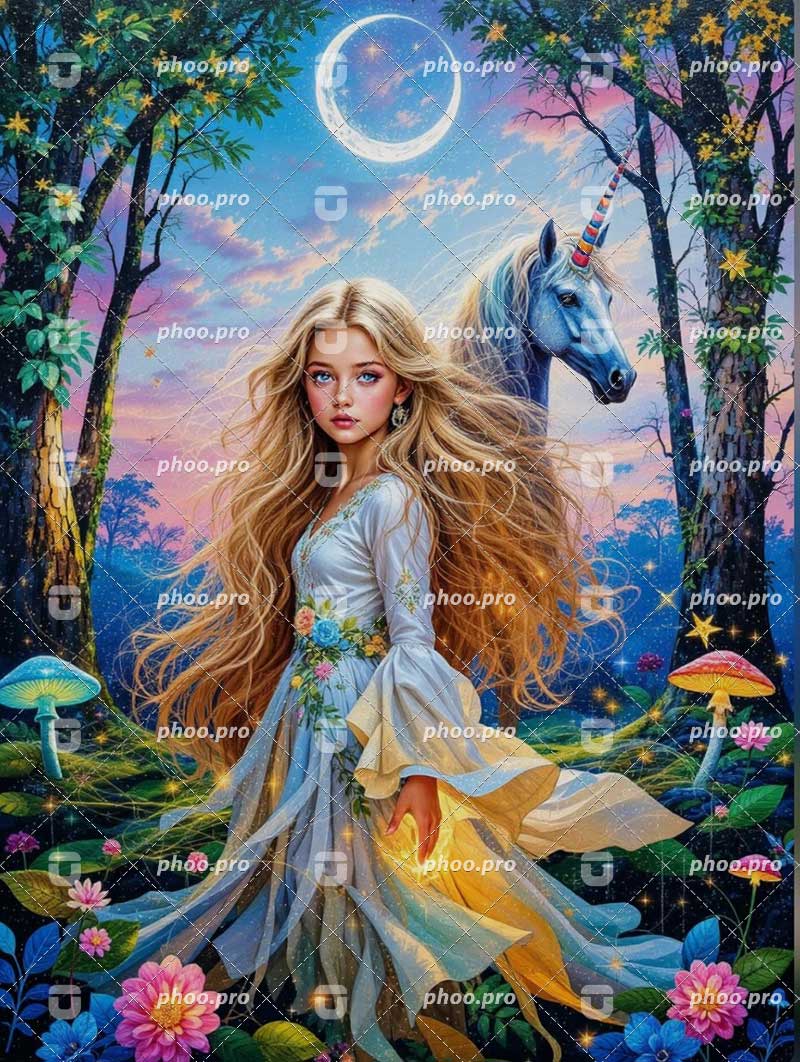 دختر جنگل‌های افسانه‌ای