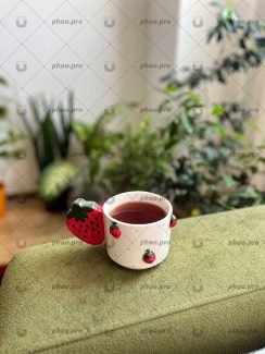 یک فنجان چای داغ