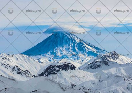 دماوند از فراز دیزین