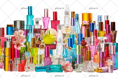 عکس عطرهای مختلف و رنگارنگ