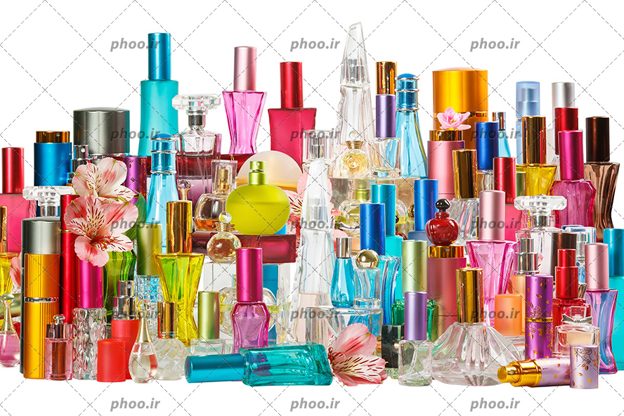 عکس عطرهای مختلف و رنگارنگ