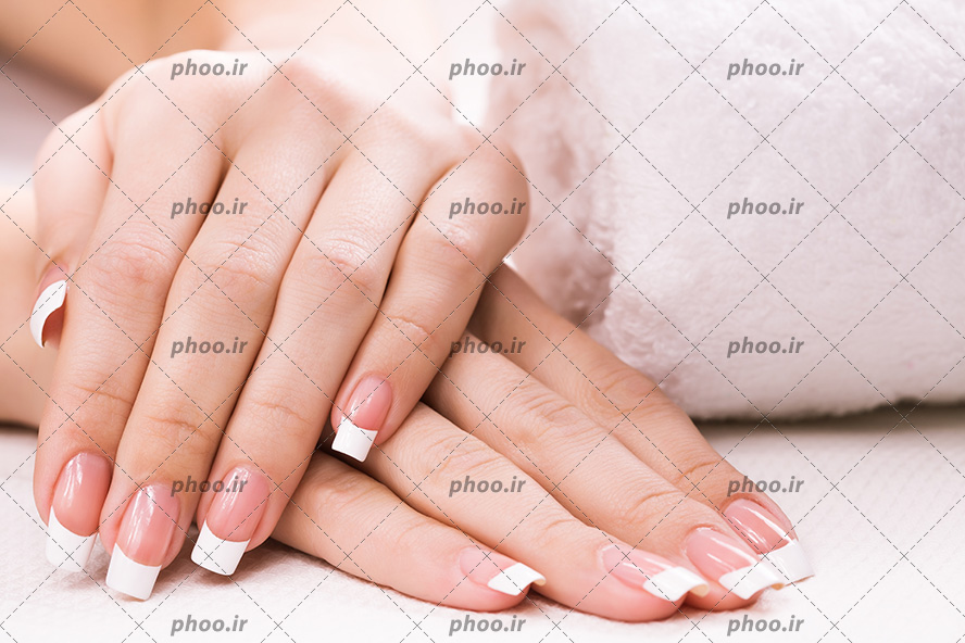 عکس ناخن های مانیکور شده