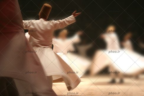 عکس رقص یا جشن سماع با شعر مولانا