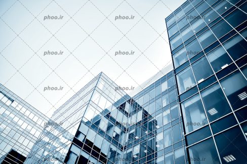 عکس با کیفیت ساختمان های شیشه ای مناسب اداره ها
