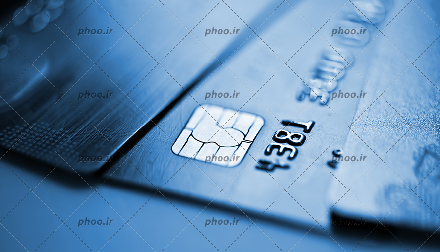 عکس با کیفیت کارت اعتباری از نمای نزدیک
