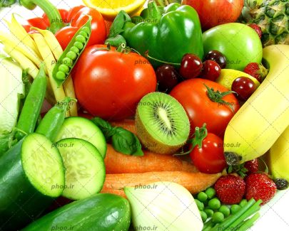 عکس میوه ها و صیفی جات متفاوت و خوشرنگ