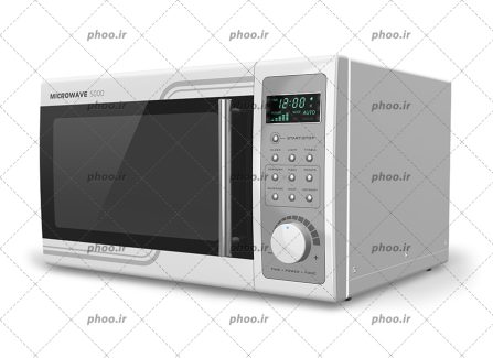 عکس ماکروفر در پس زمینه سفید