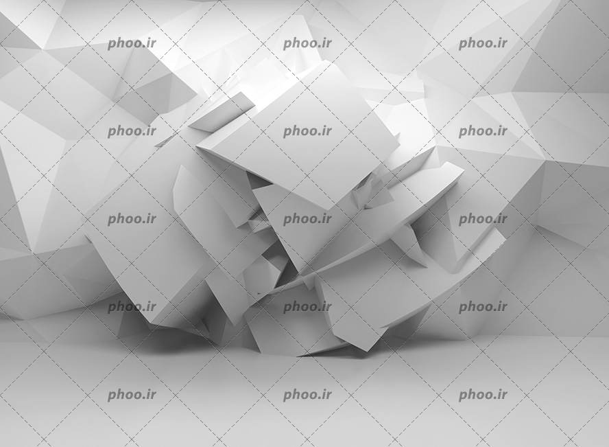 عکس با کیفیت شکل عجیب سه بعدی مناسب برای کاغذ دیواری و دیوارپوش ها