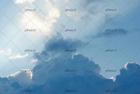 عکس آسمان ابری از نمای نزدیک