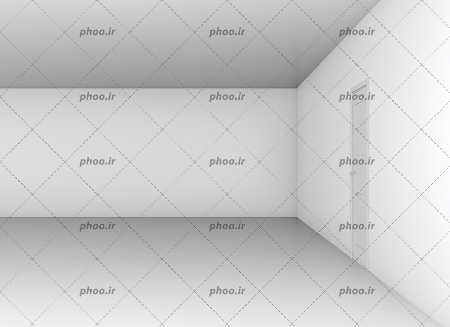 عکس فضای داخلی اتاق بدون وسایل و دکوراسیون
