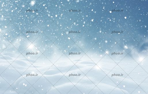 عکس زیبای منظره برفی