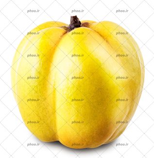 عکس میوه به از نمای نزدیک در پس زمینه سفید